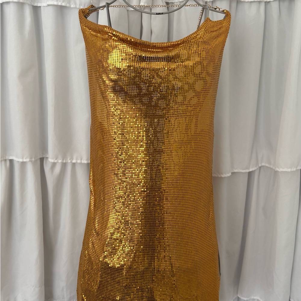 Gold Sun Disco Metallic
Dress